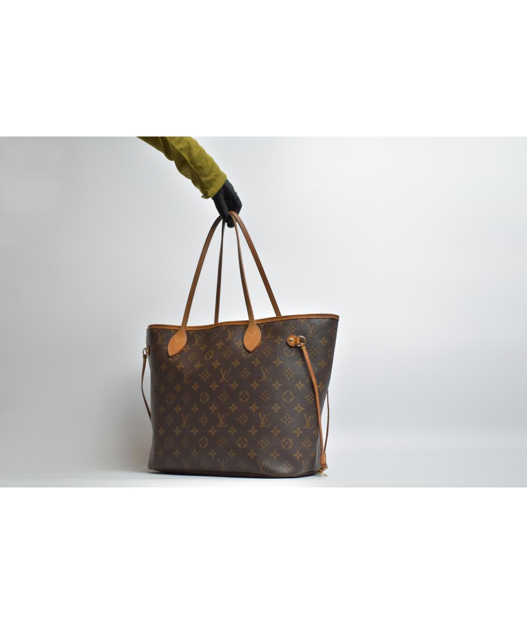 LOUIS VUITTON Коричневая сумка тоут, фото 2