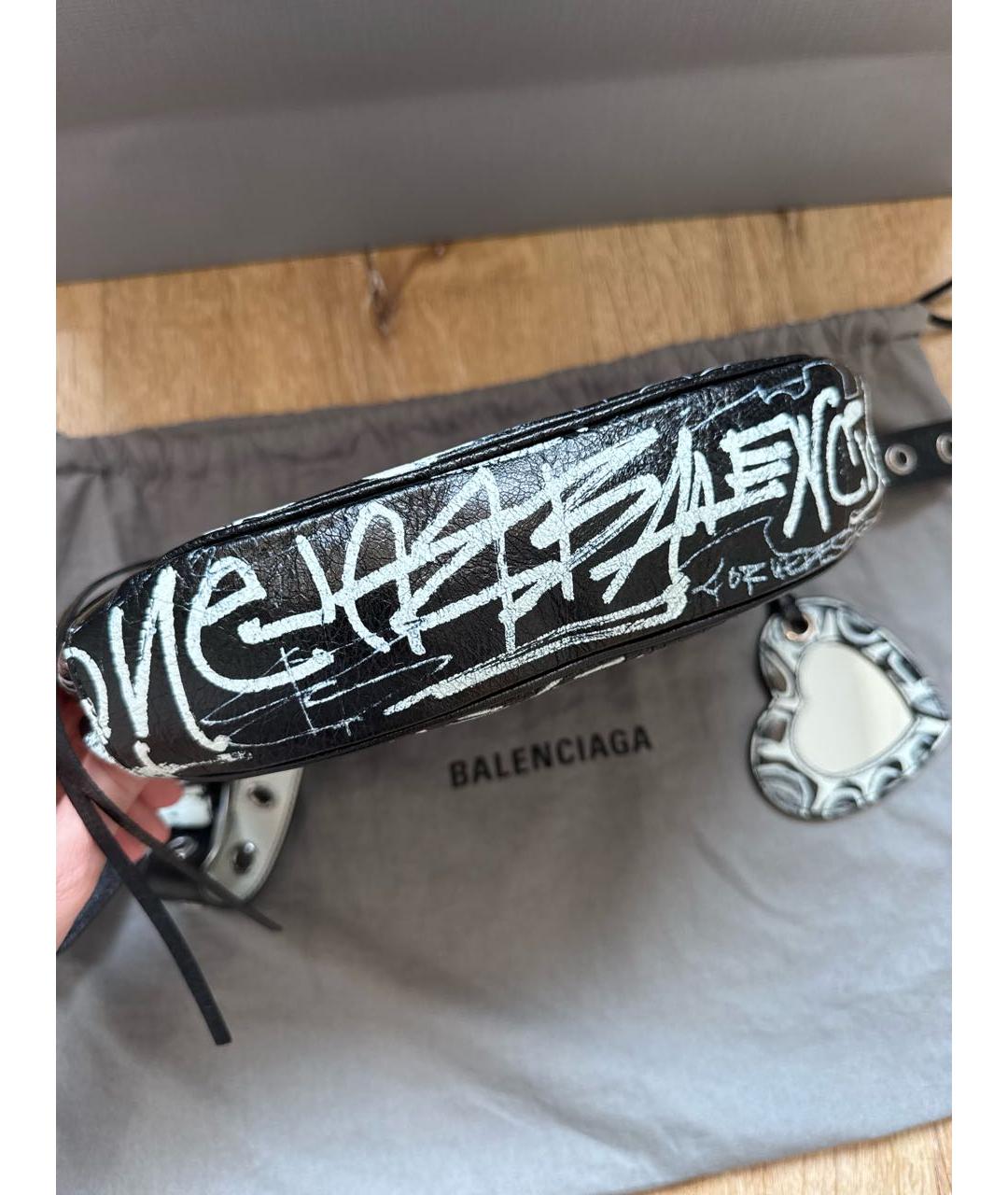 BALENCIAGA Кожаная сумка через плечо, фото 7