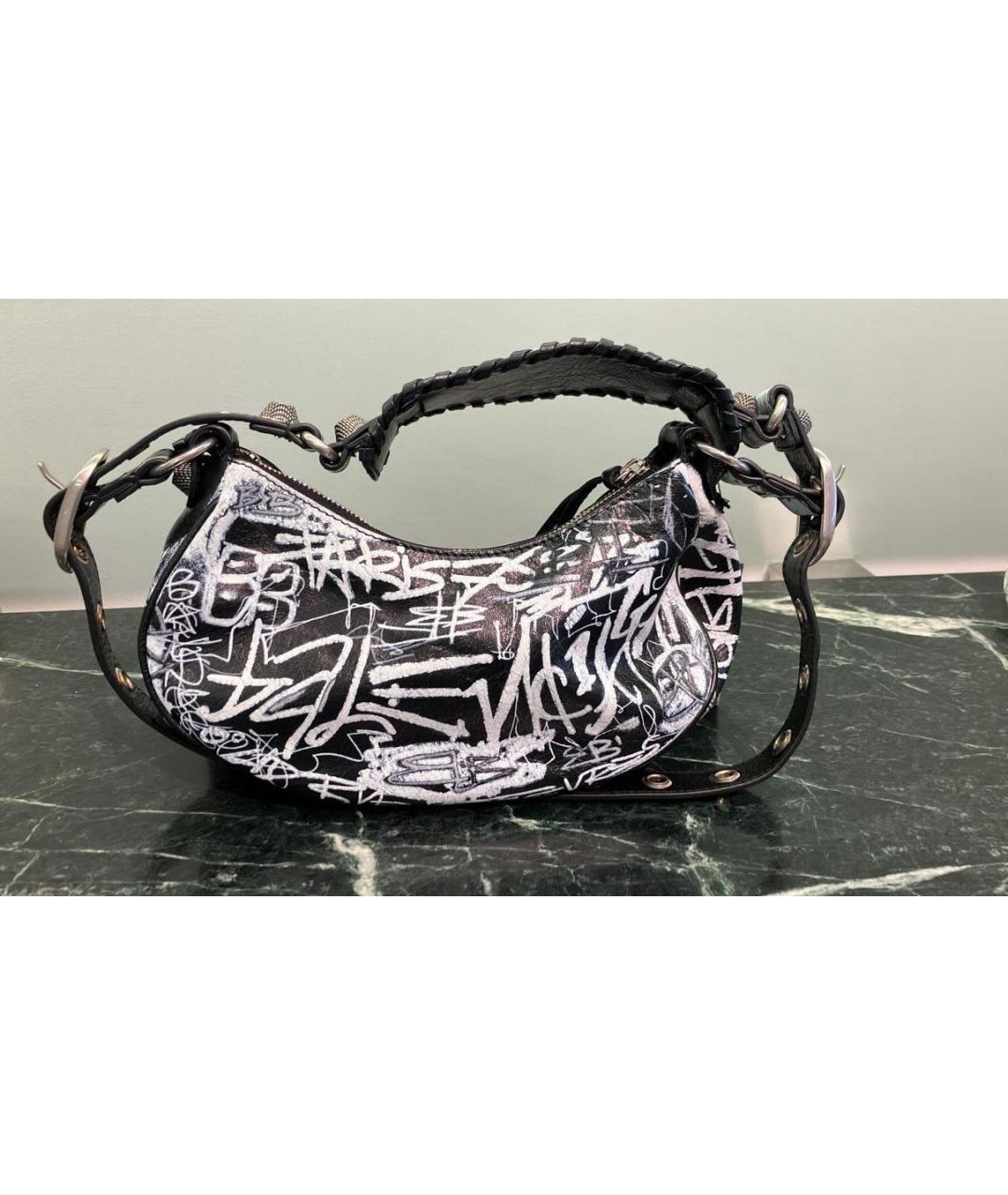 BALENCIAGA Кожаная сумка через плечо, фото 3