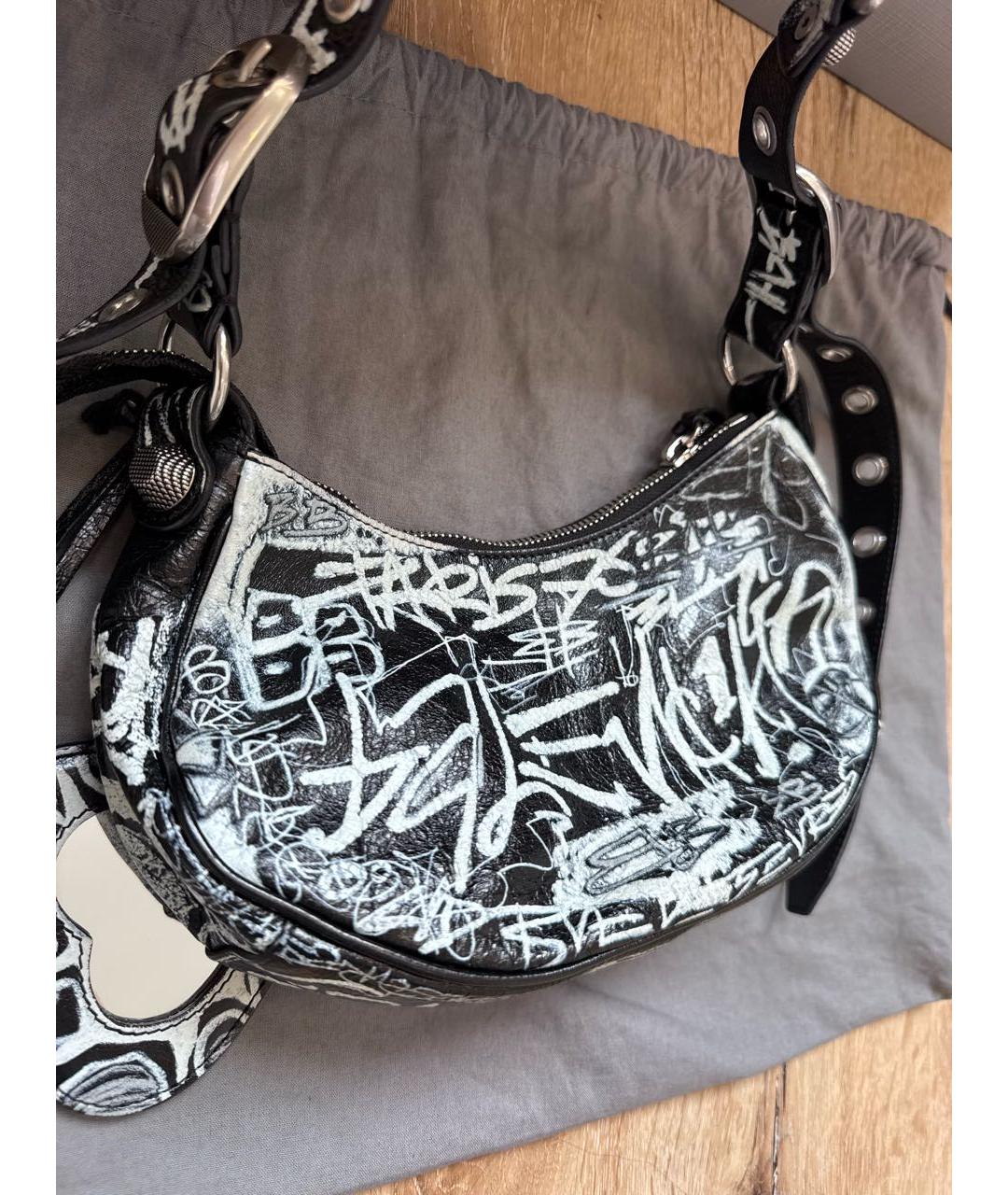 BALENCIAGA Кожаная сумка через плечо, фото 6