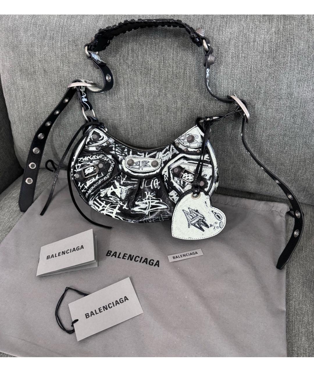BALENCIAGA Кожаная сумка через плечо, фото 9