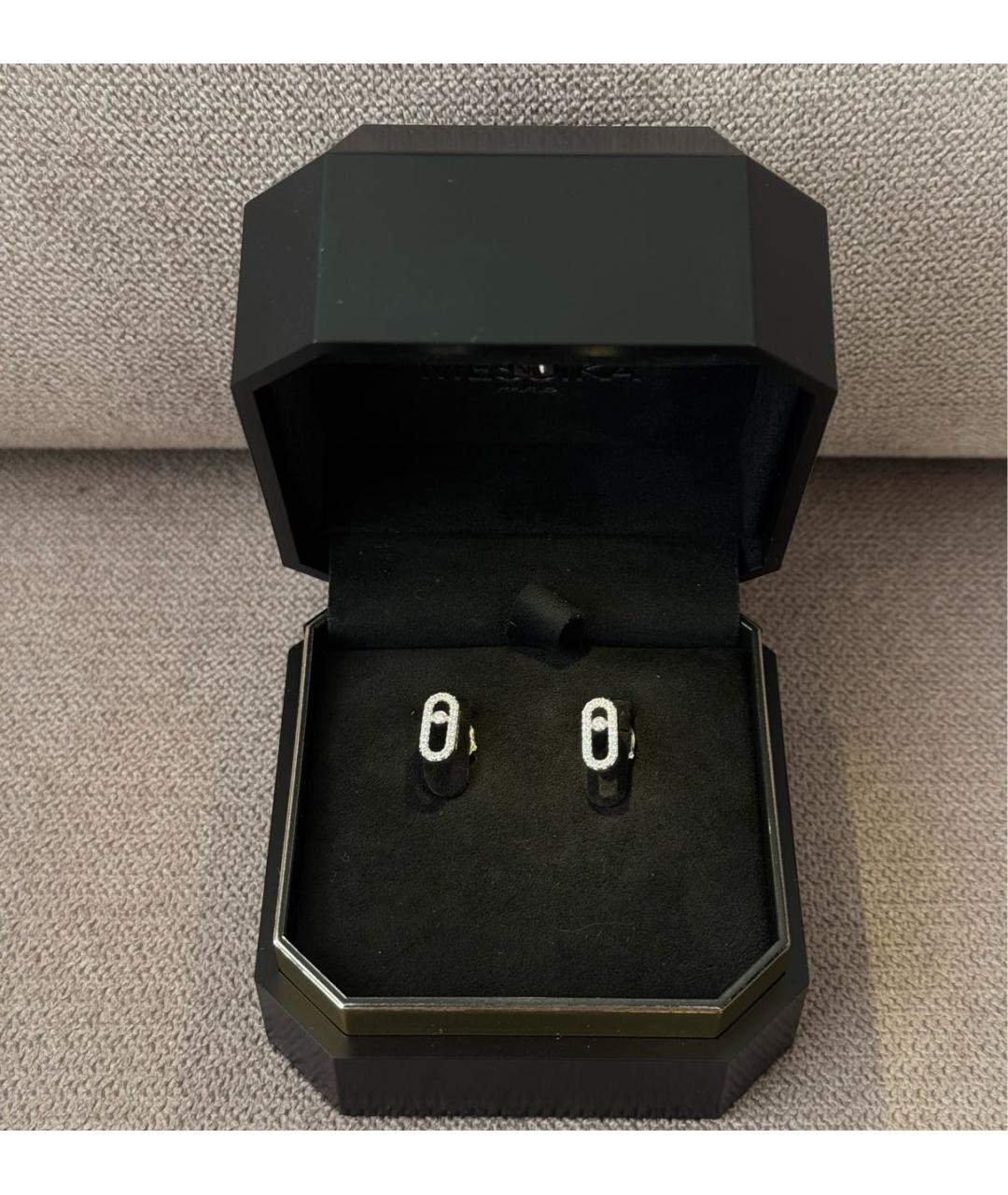 MESSIKA Белые серьги из белого золота, фото 2