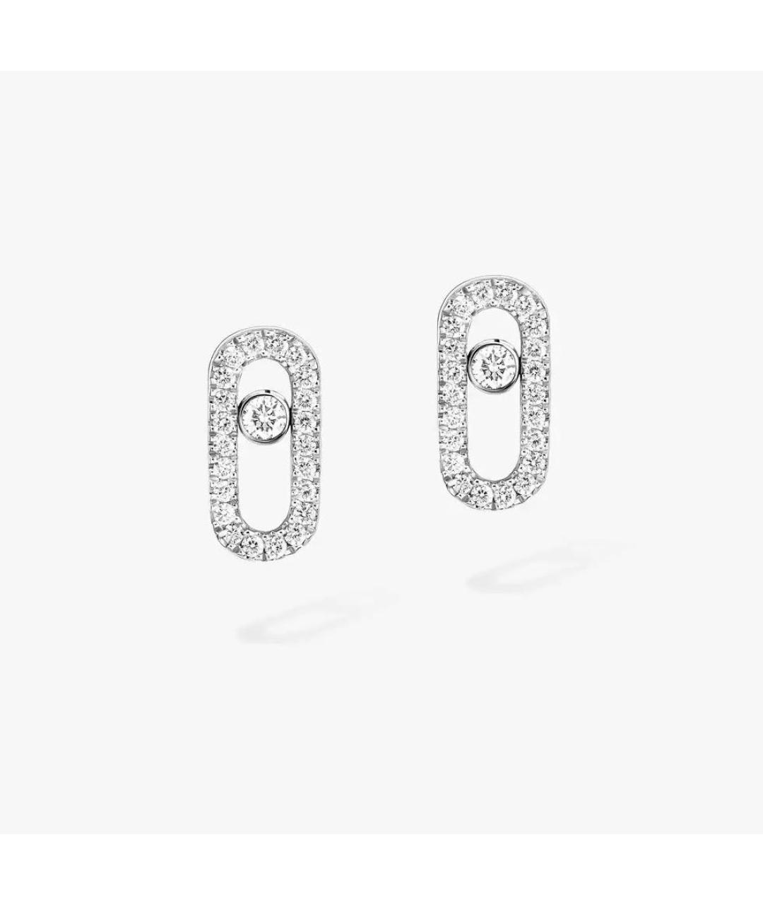 MESSIKA Белые серьги из белого золота, фото 7