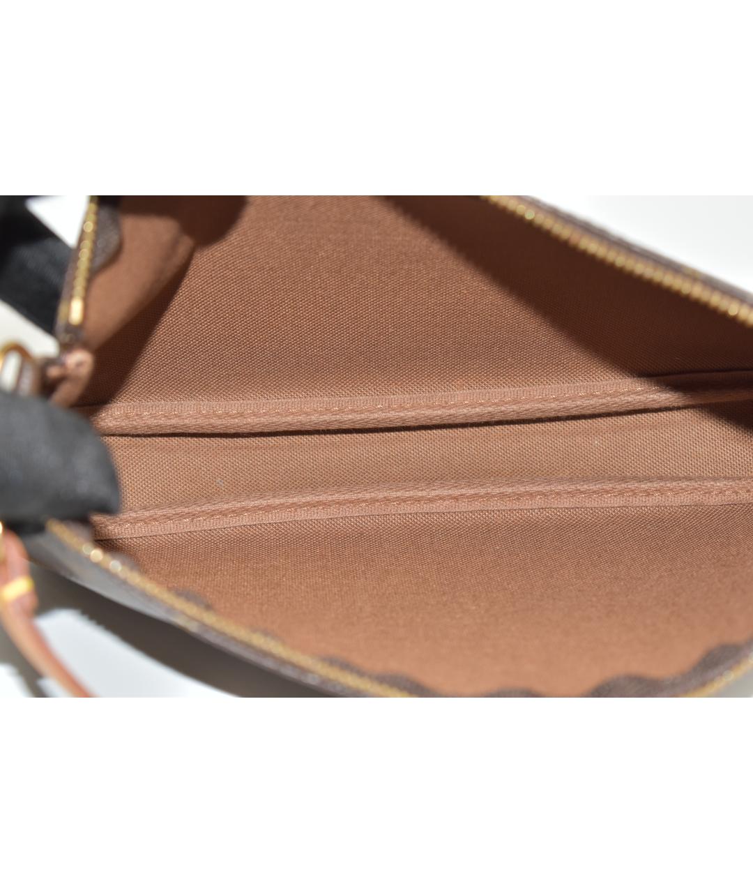 LOUIS VUITTON Коричневая сумка через плечо, фото 4