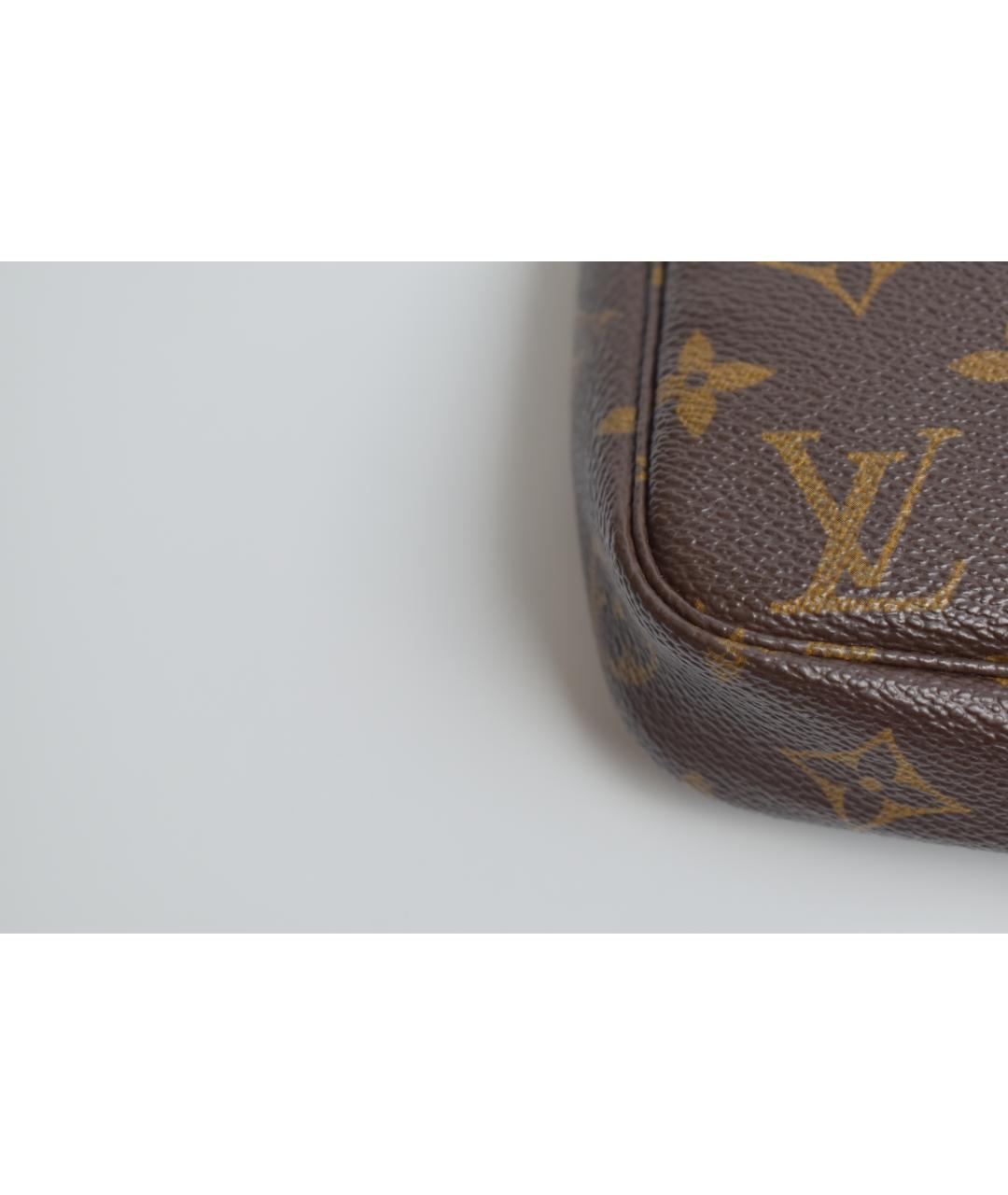 LOUIS VUITTON Коричневая сумка через плечо, фото 6