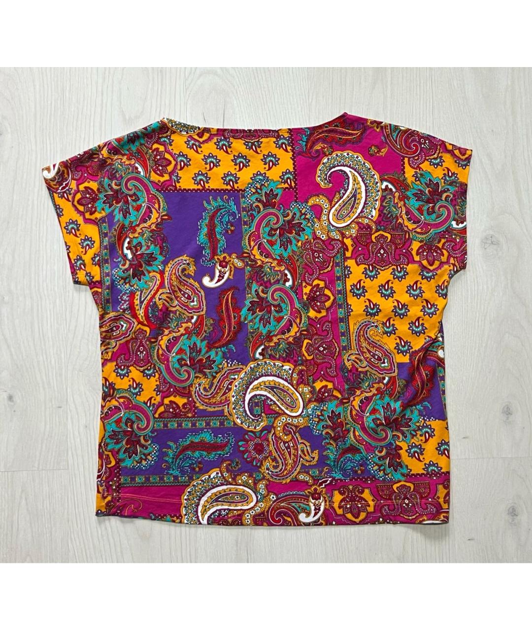 RALPH LAUREN Мульти хлопковая футболка, фото 2