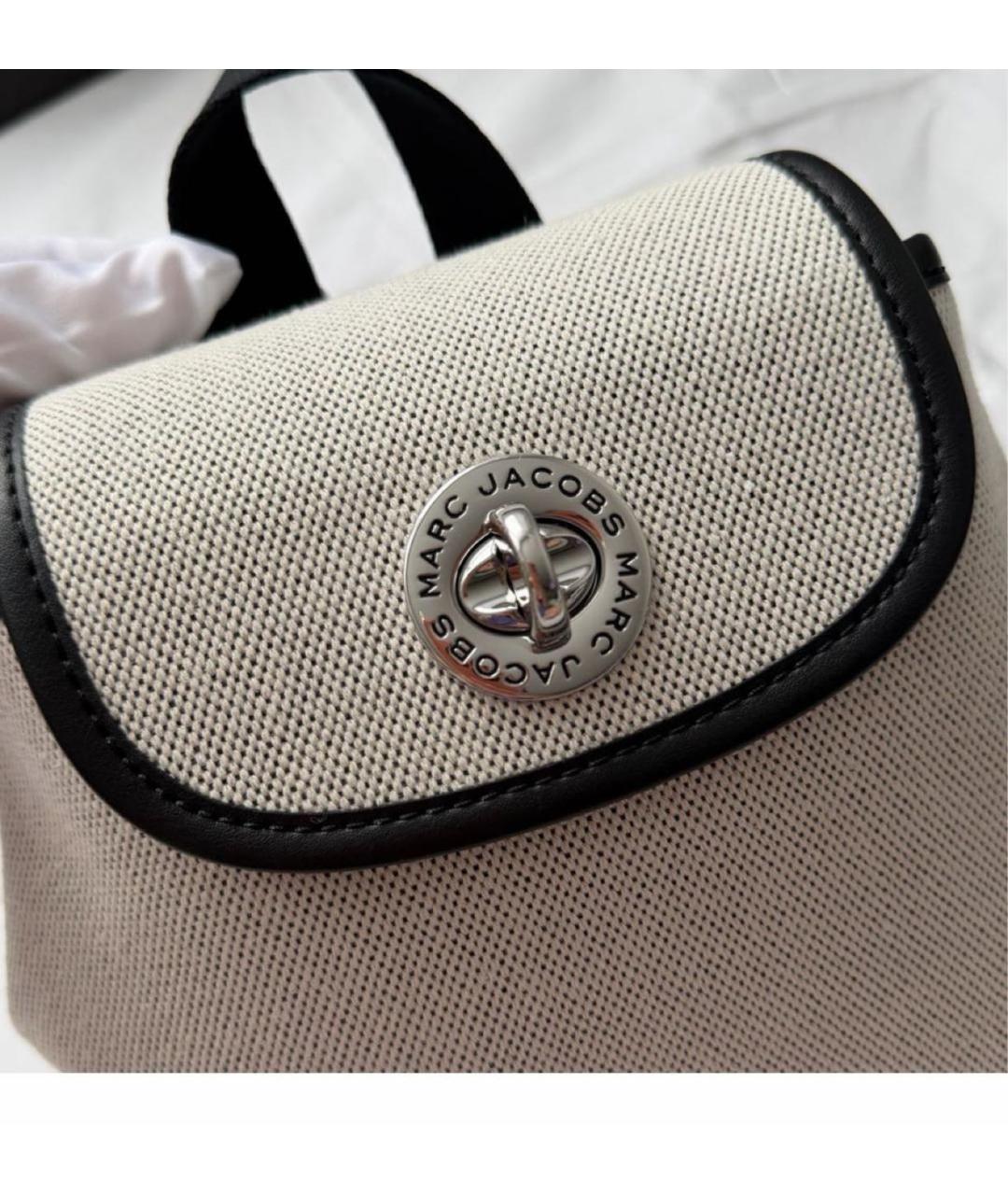 MARC JACOBS Серый тканевый рюкзак, фото 6