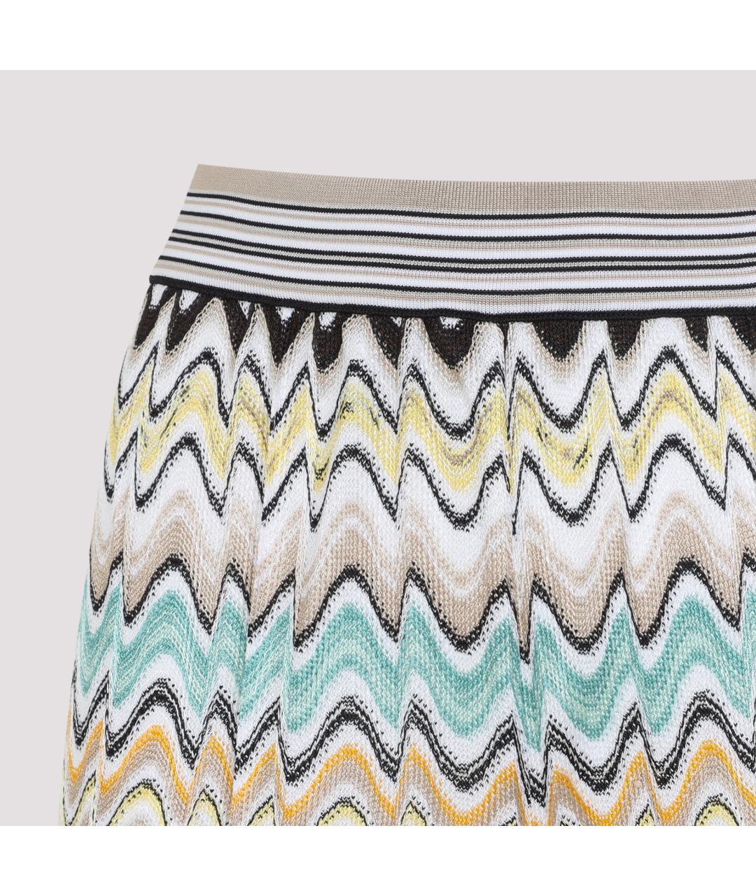 MISSONI Мульти вискозные прямые брюки, фото 3