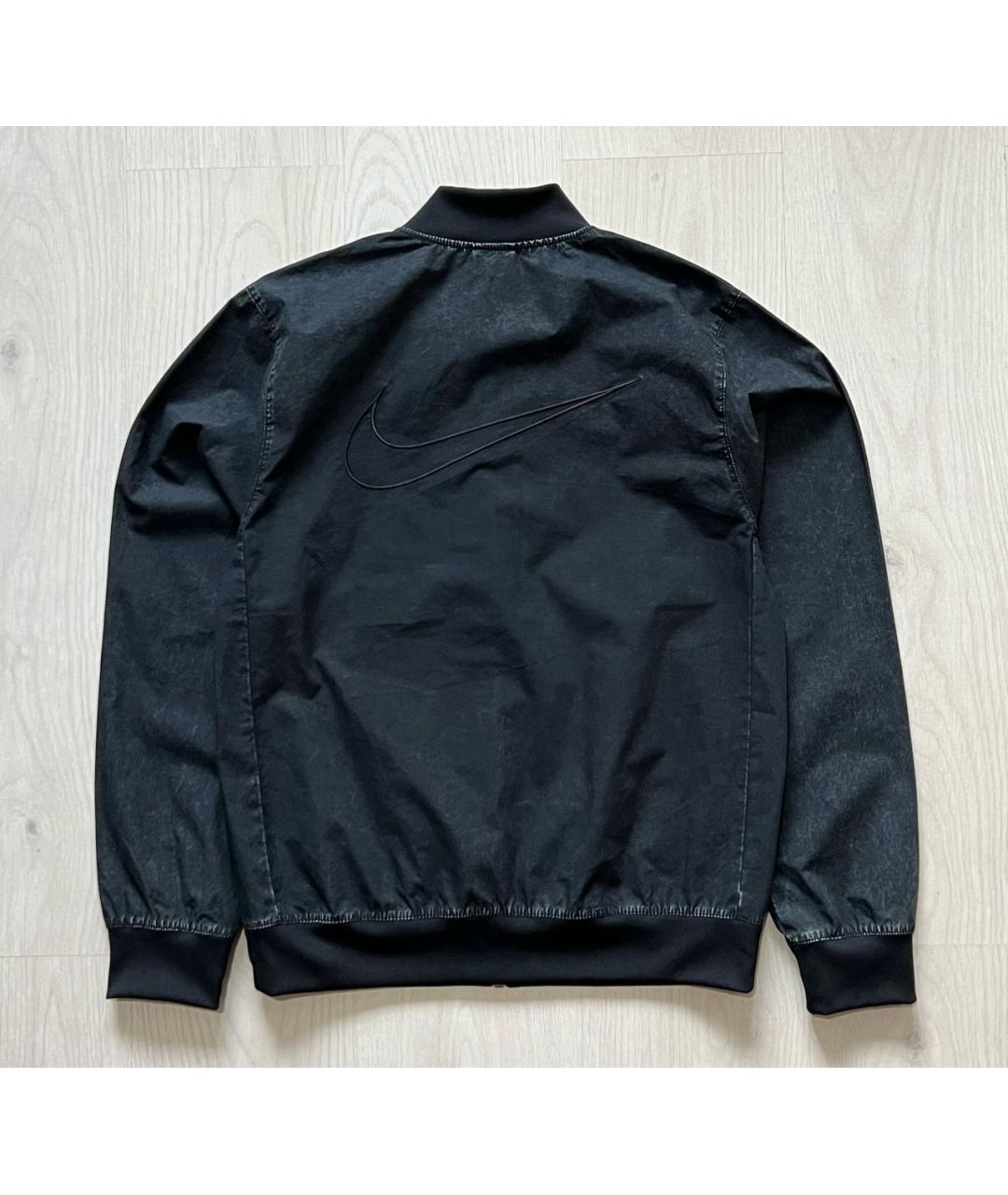 NIKE Антрацитовая хлопковая куртка, фото 2