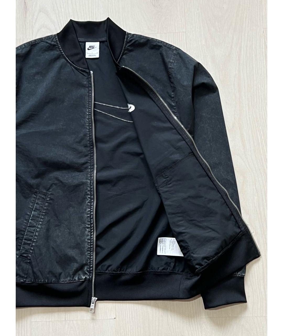 NIKE Антрацитовая хлопковая куртка, фото 4