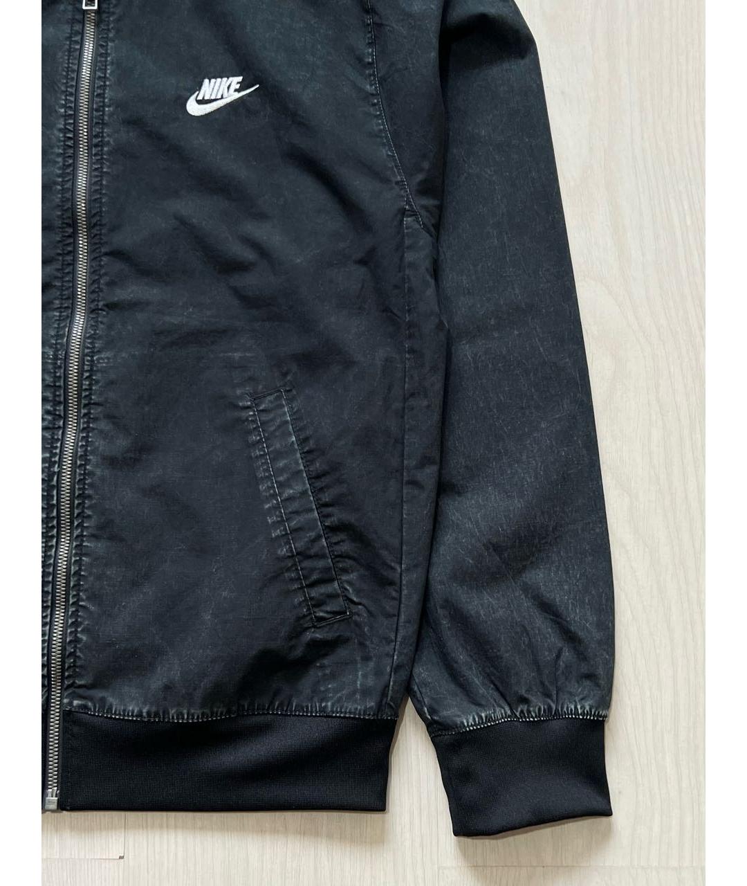 NIKE Антрацитовая хлопковая куртка, фото 6