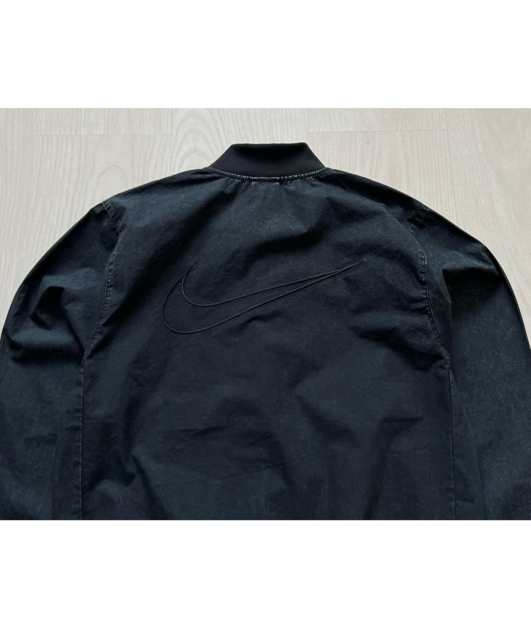 NIKE Антрацитовая хлопковая куртка, фото 7