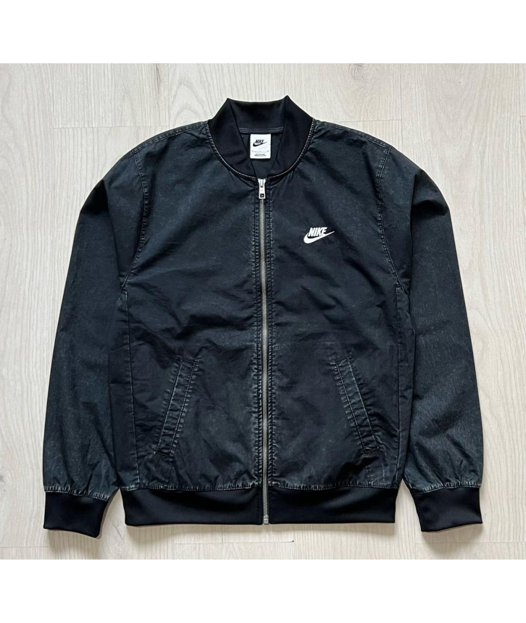 NIKE Антрацитовая хлопковая куртка, фото 8