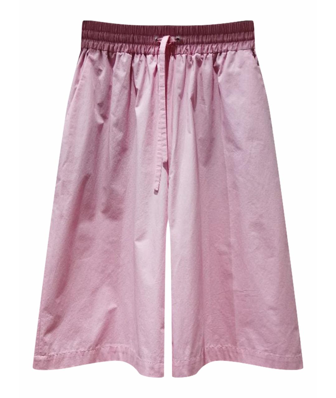 MSGM Розовые хлопковые шорты, фото 1