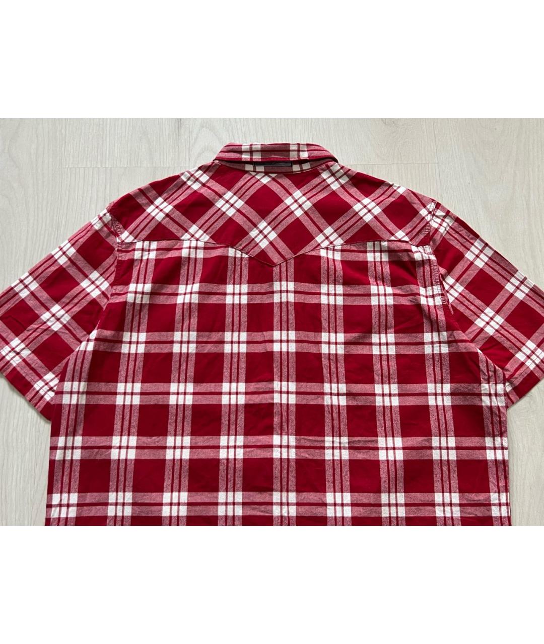 LEVI'S Красная хлопковая кэжуал рубашка, фото 7