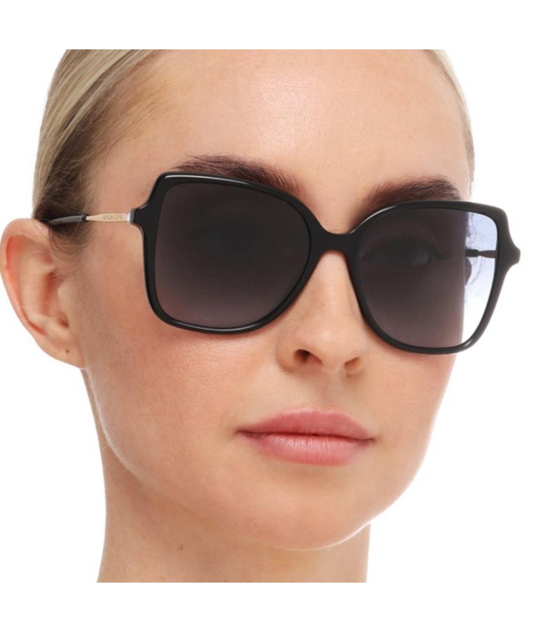 CAROLINA HERRERA Золотые металлические солнцезащитные очки, фото 8