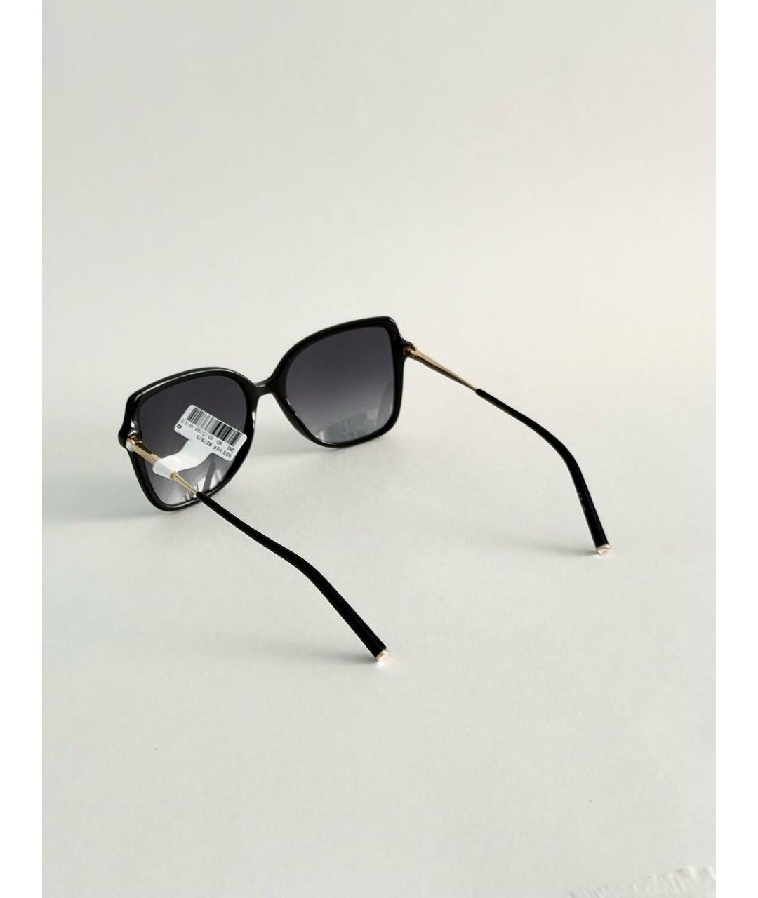CAROLINA HERRERA Золотые металлические солнцезащитные очки, фото 6