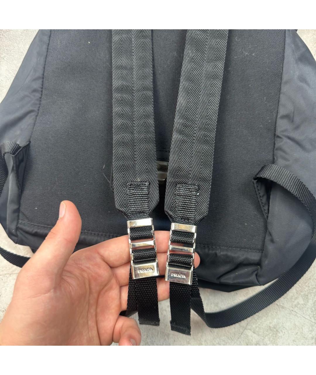 PRADA Черный кошелек, фото 8