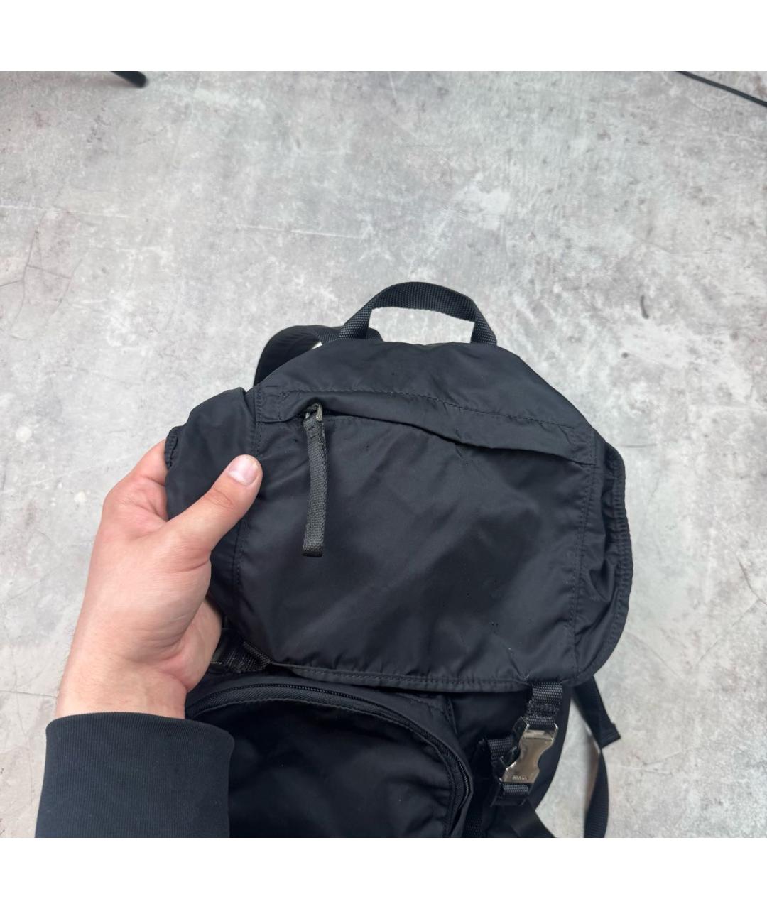 PRADA Черный кошелек, фото 4