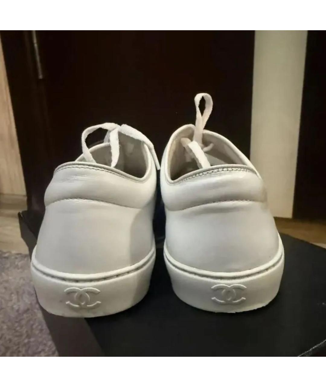 CHANEL Мульти кожаные слипоны, фото 3