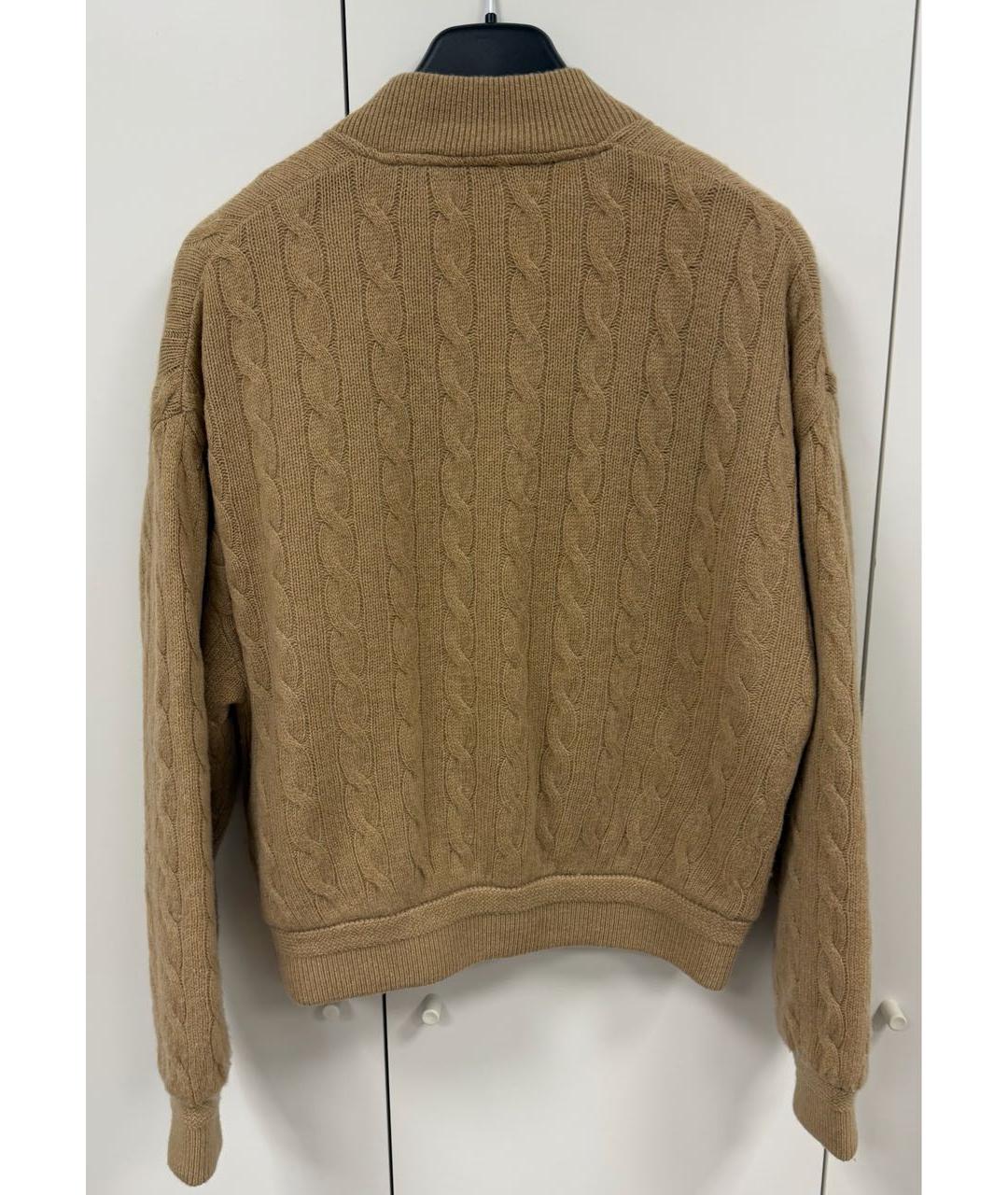 POLO RALPH LAUREN Коричневая шерстяная куртка, фото 2