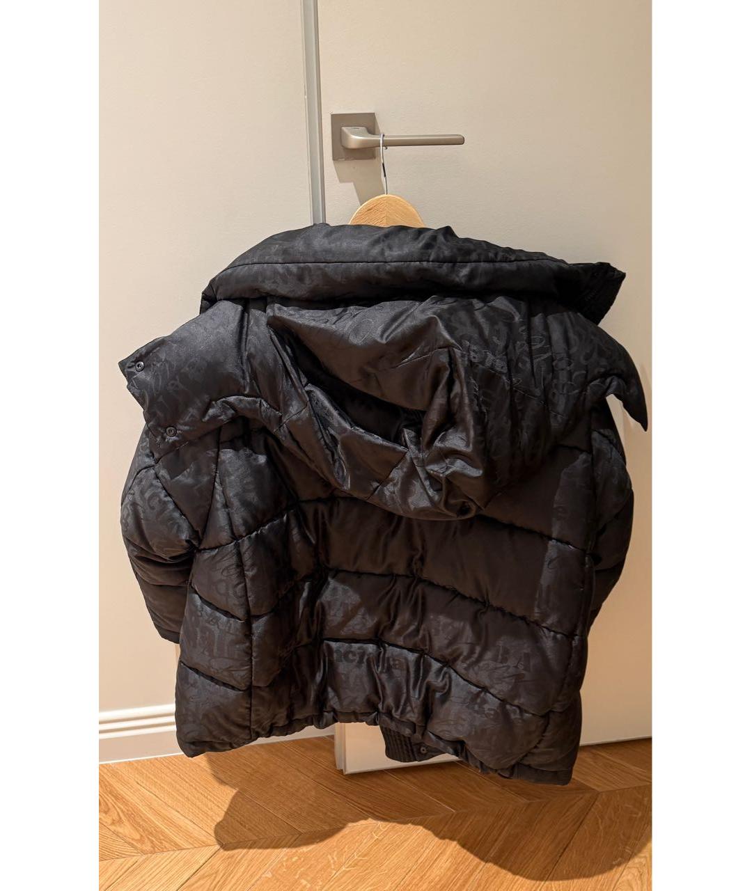 BALENCIAGA Черный пуховик, фото 2