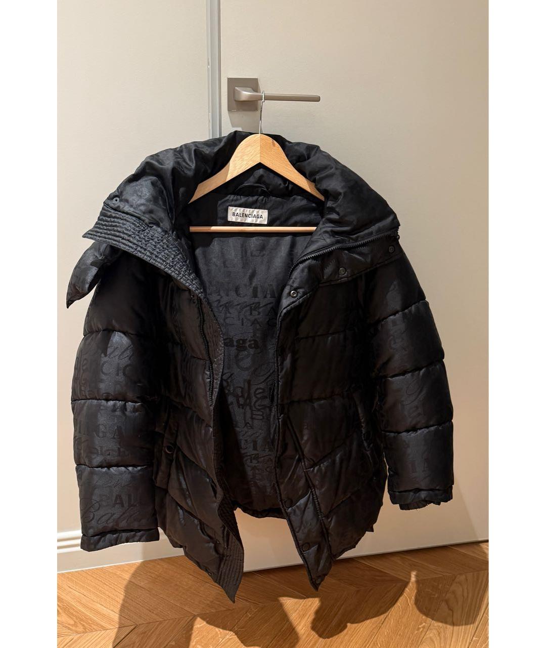 BALENCIAGA Черный пуховик, фото 5