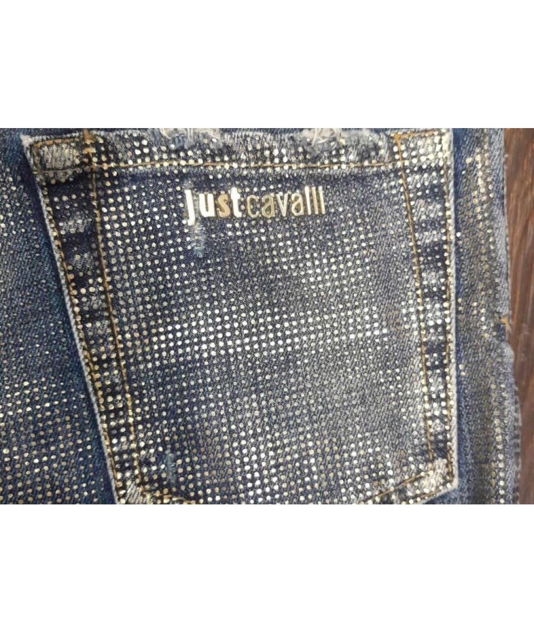 JUST CAVALLI Мульти хлопковые джинсы слим, фото 2