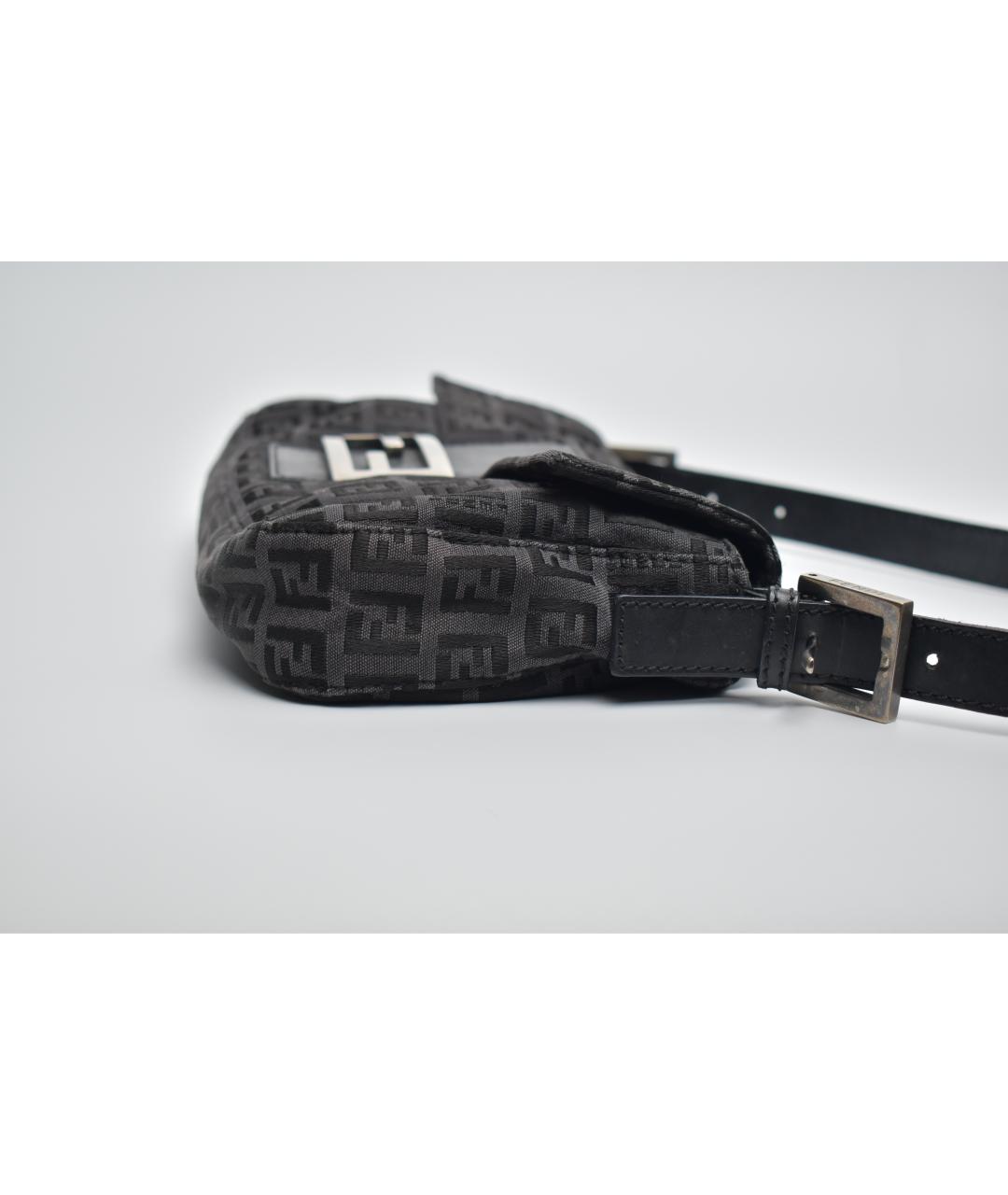 FENDI Черная сумка через плечо, фото 2