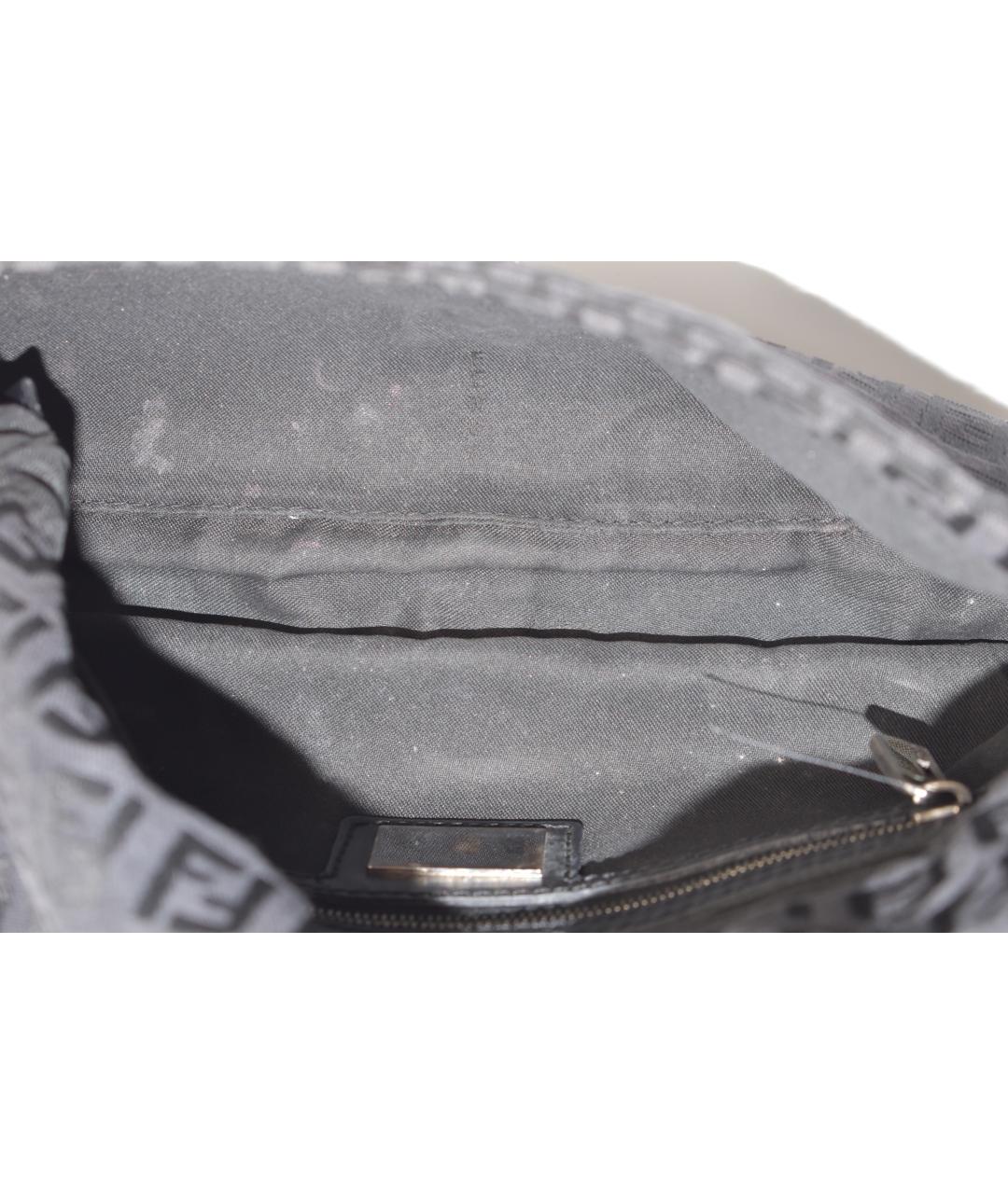 FENDI Черная сумка через плечо, фото 4