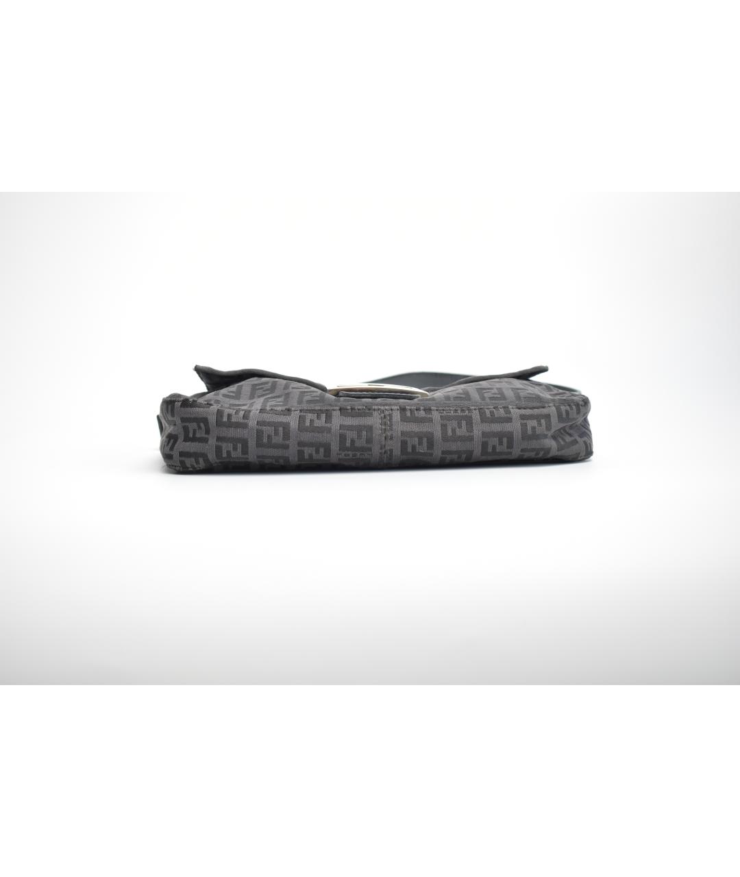 FENDI Черная сумка через плечо, фото 5