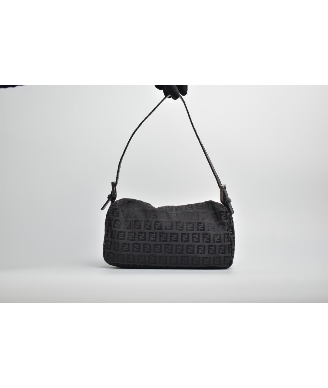 FENDI Черная сумка через плечо, фото 3