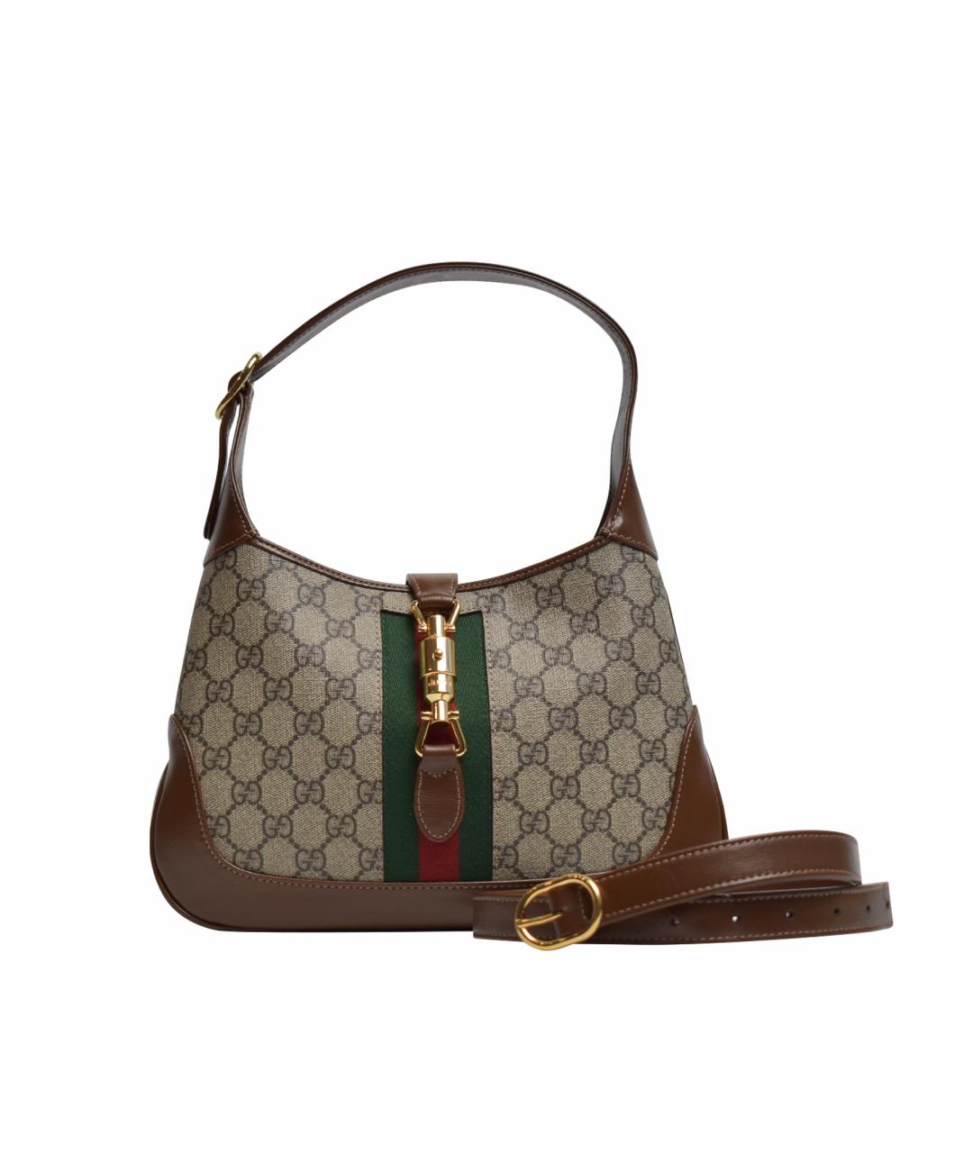 GUCCI Коричневая сумка через плечо, фото 1