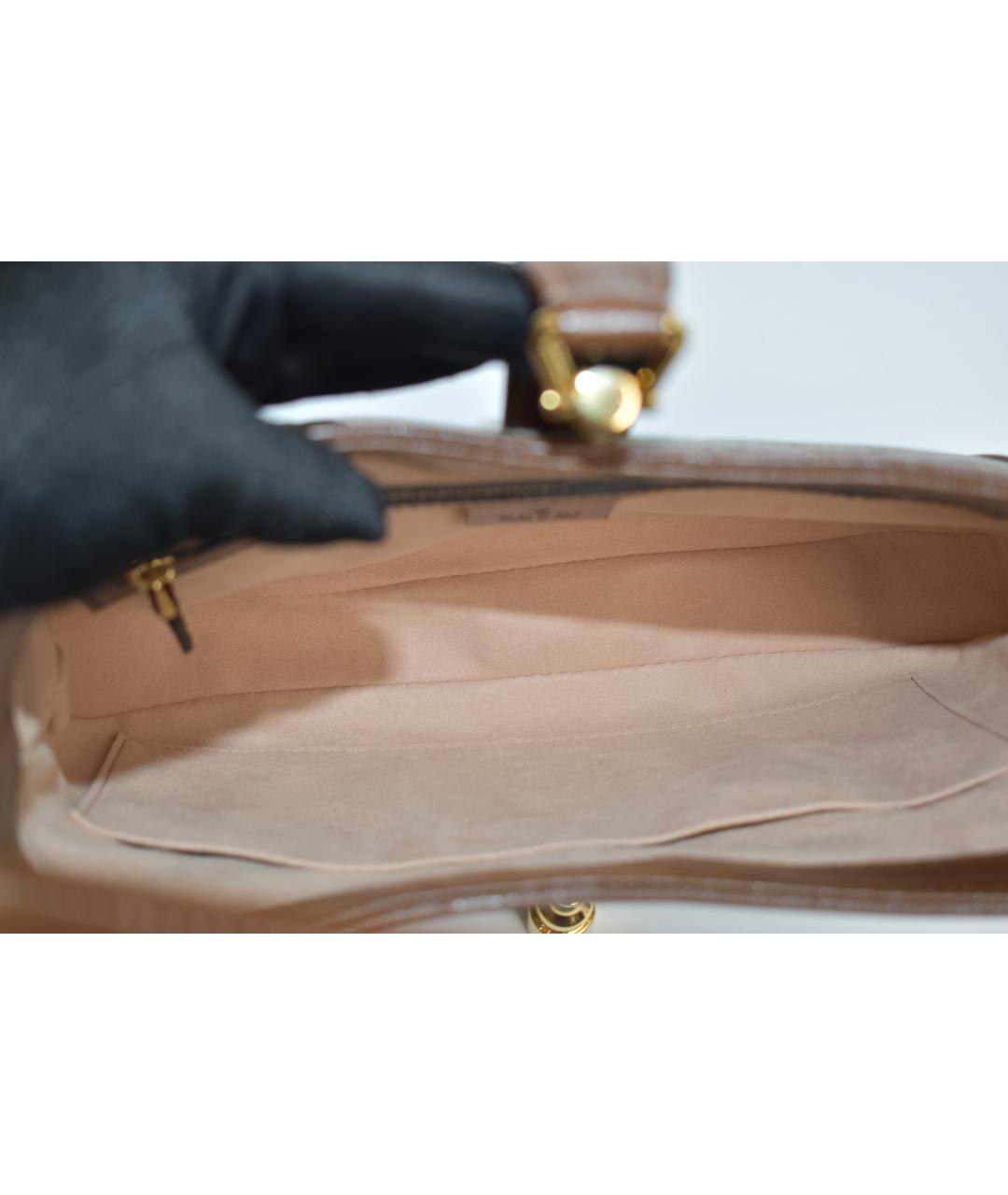 GUCCI Коричневая сумка через плечо, фото 4
