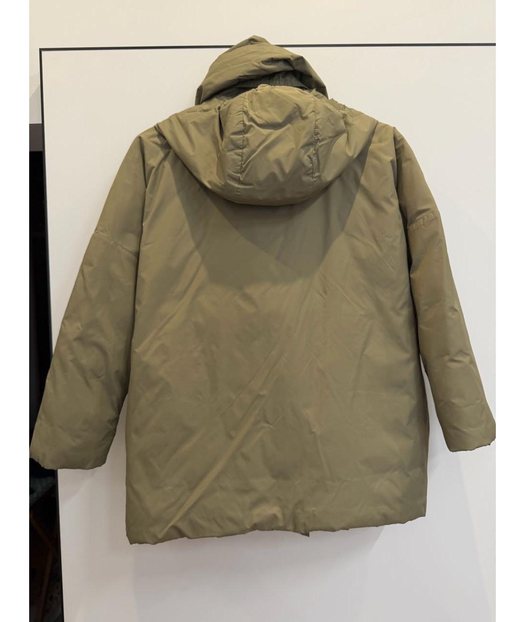 MAX&CO Хаки полиэстеровая куртка, фото 2