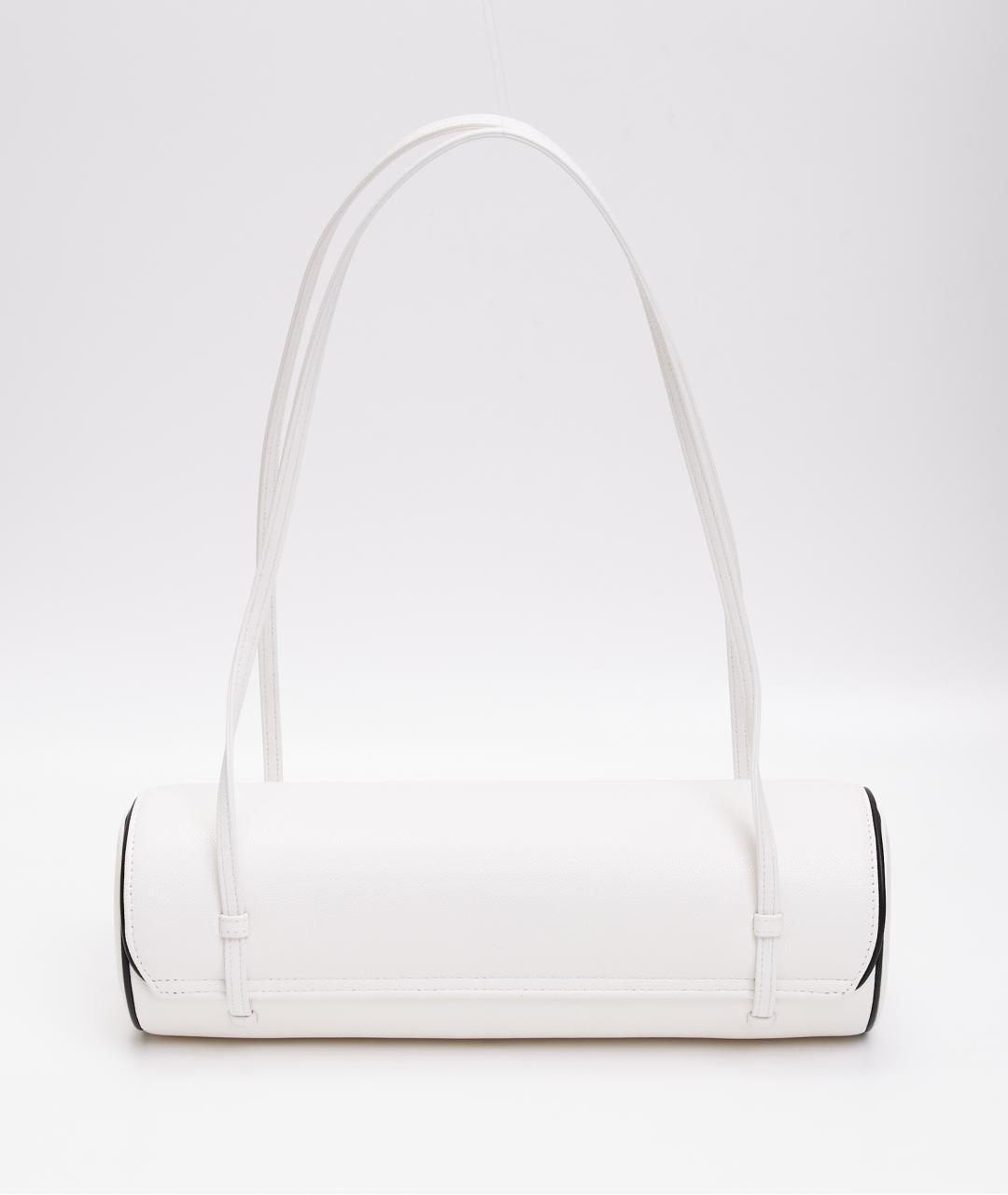 CHANEL Белая кожаная сумка через плечо, фото 2