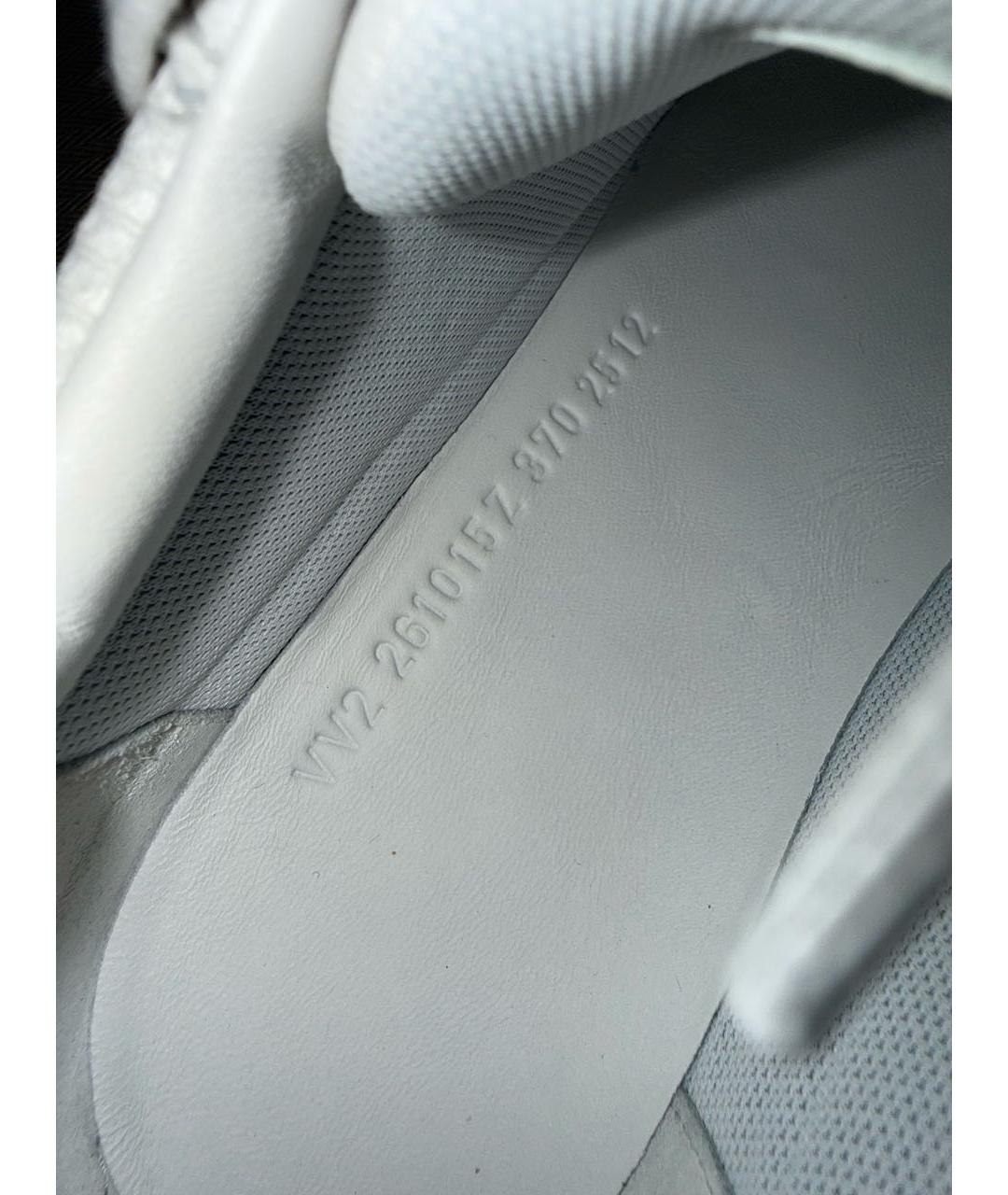 HERMES Белые кроссовки, фото 6