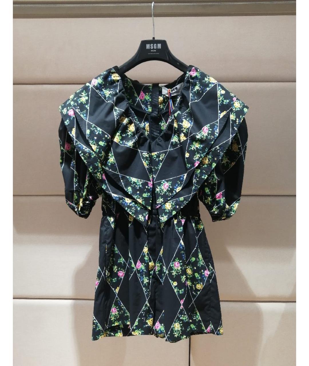 MSGM Зеленый хлопковый комбинезон, фото 3