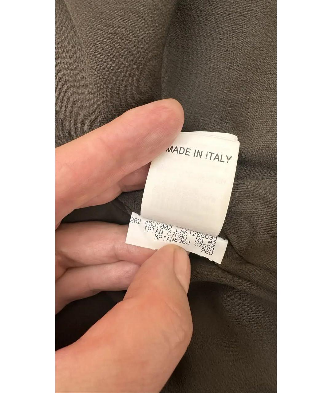 BRUNELLO CUCINELLI Коричневая кожаная куртка, фото 5