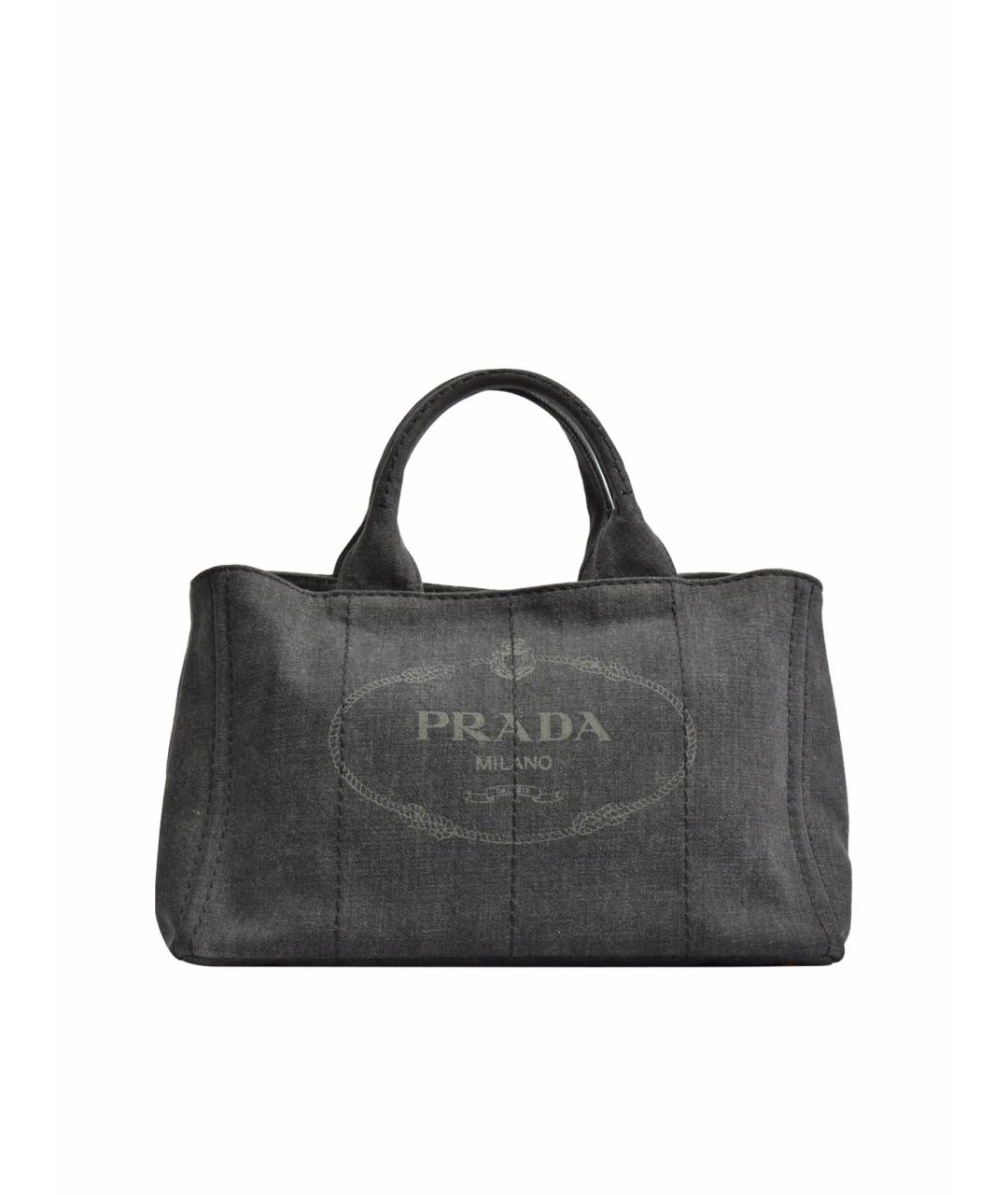 PRADA Серая сумка через плечо, фото 9