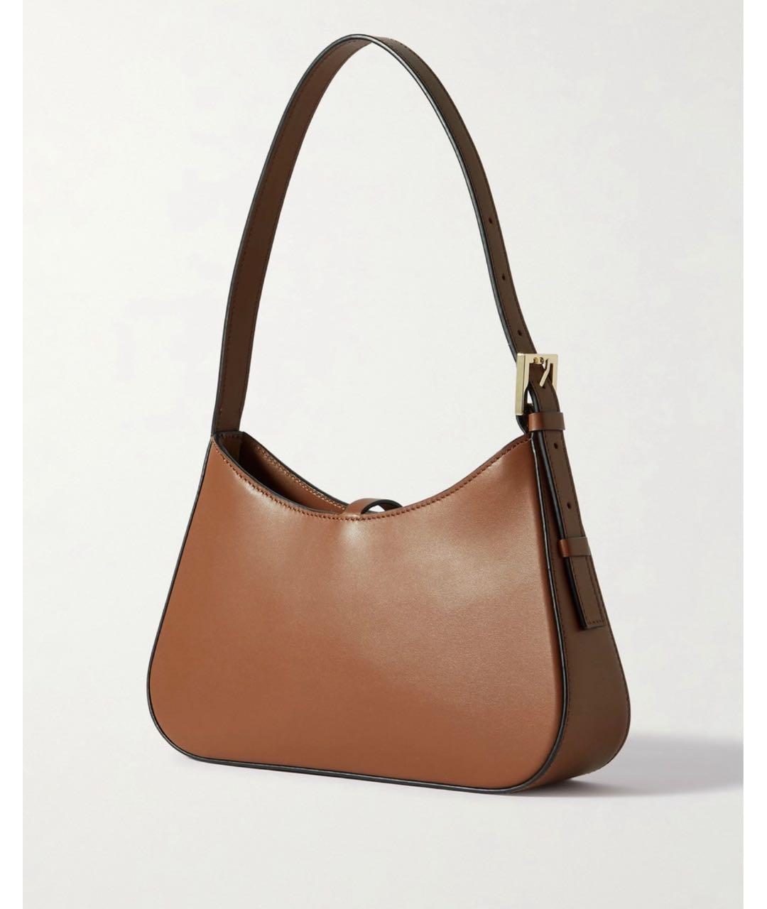 DEMELLIER Коричневая кожаная сумка через плечо, фото 4