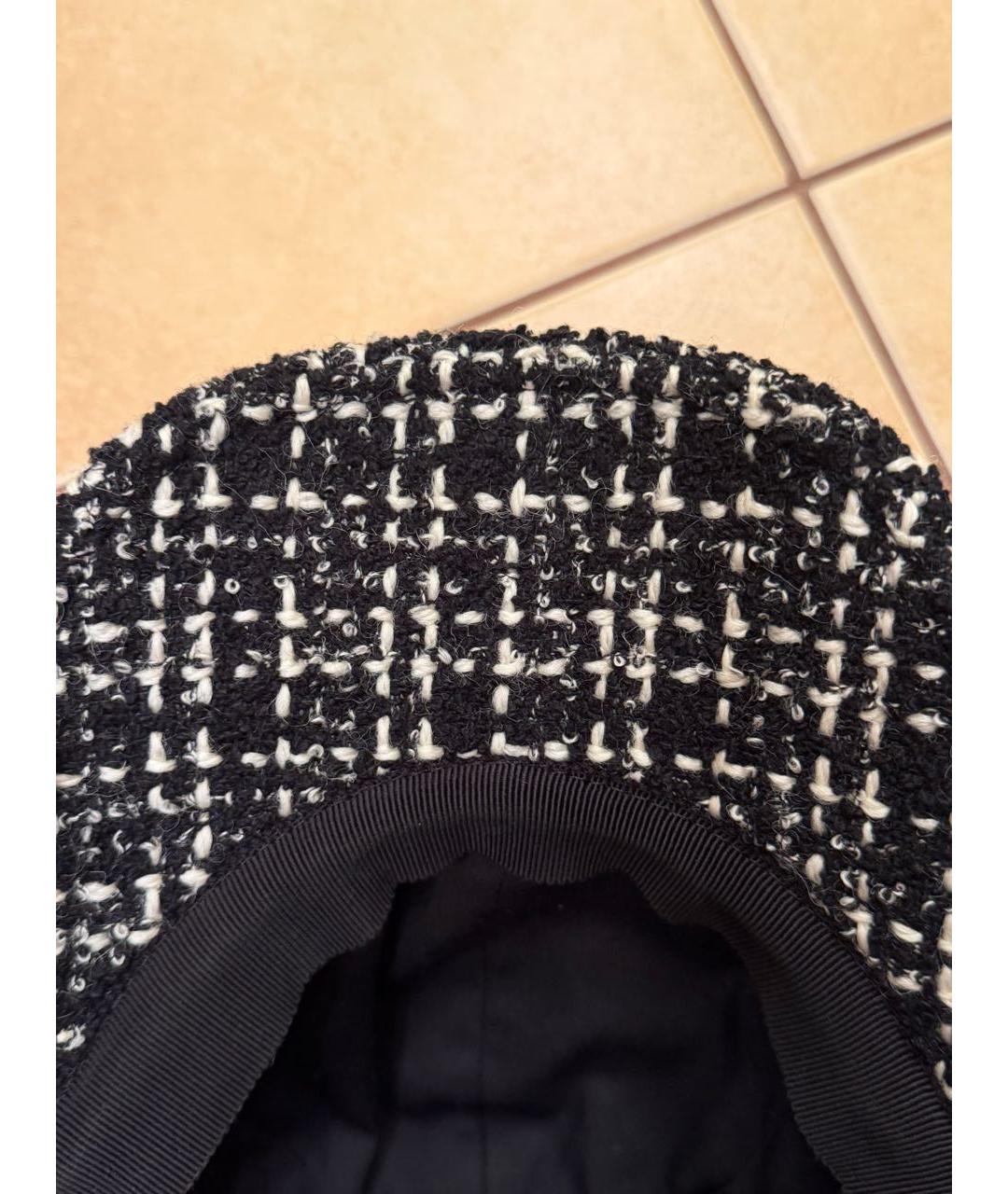 SAINT LAURENT Серая шерстяная кепка, фото 6