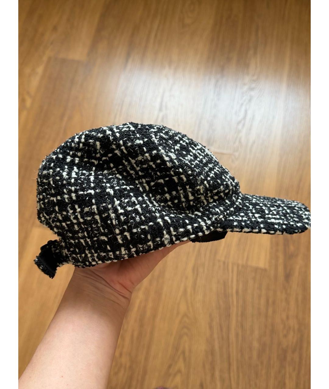 SAINT LAURENT Серая шерстяная кепка, фото 2