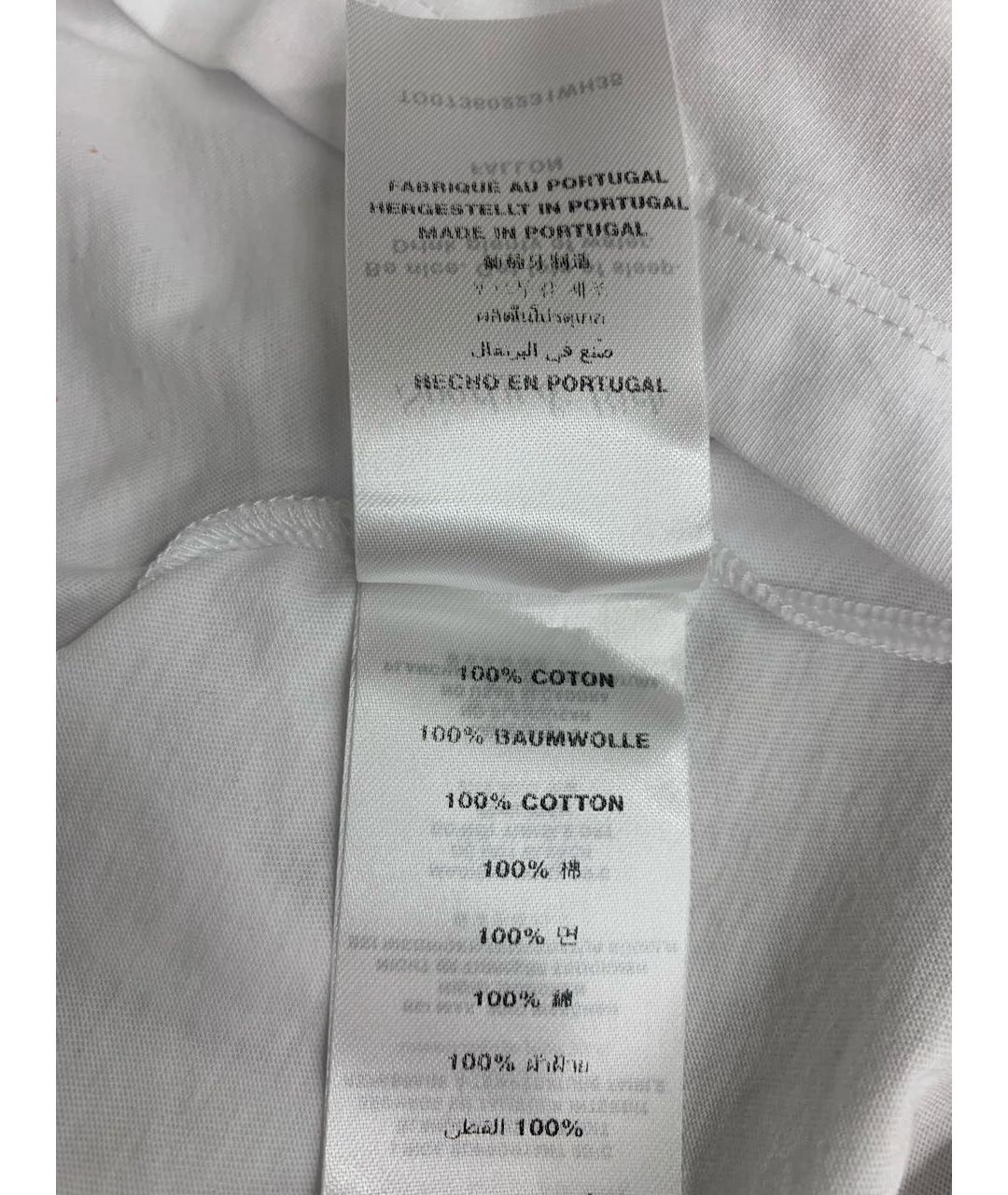 SPORTY AND RICH Белая хлопковая футболка, фото 6