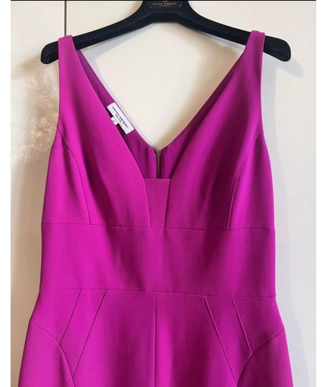 404NOTFOUND Фуксия вискозное платье, фото 4