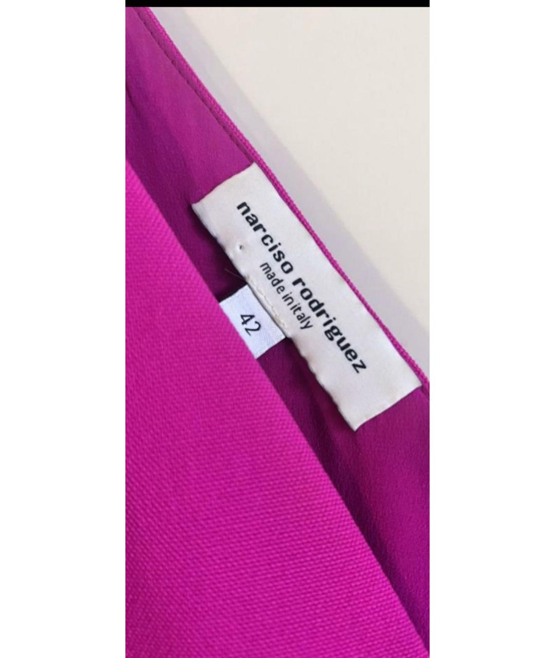 404NOTFOUND Фуксия вискозное платье, фото 3