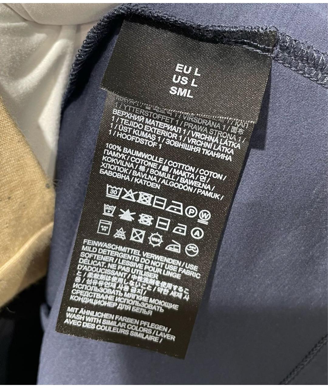 BOGNER Черная хлопковая футболка, фото 4