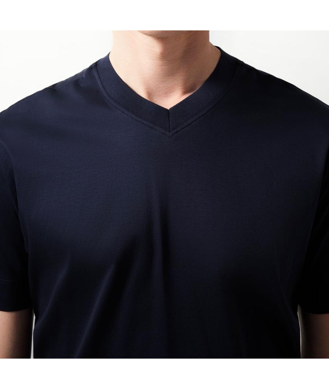 BOGNER Черная хлопковая футболка, фото 7