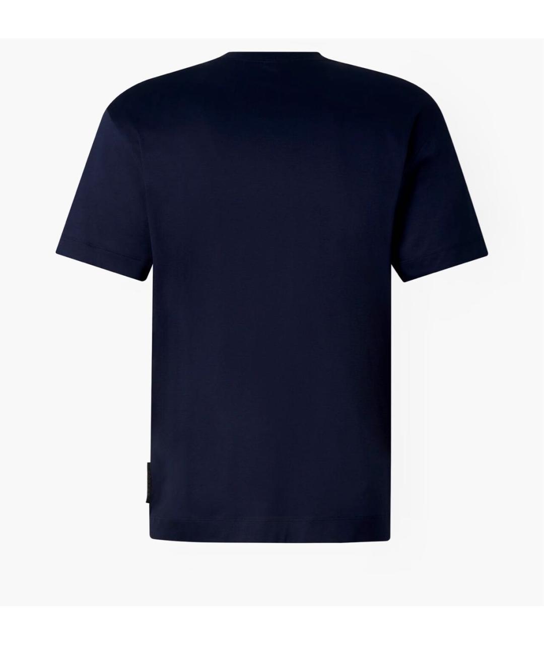 BOGNER Черная хлопковая футболка, фото 2