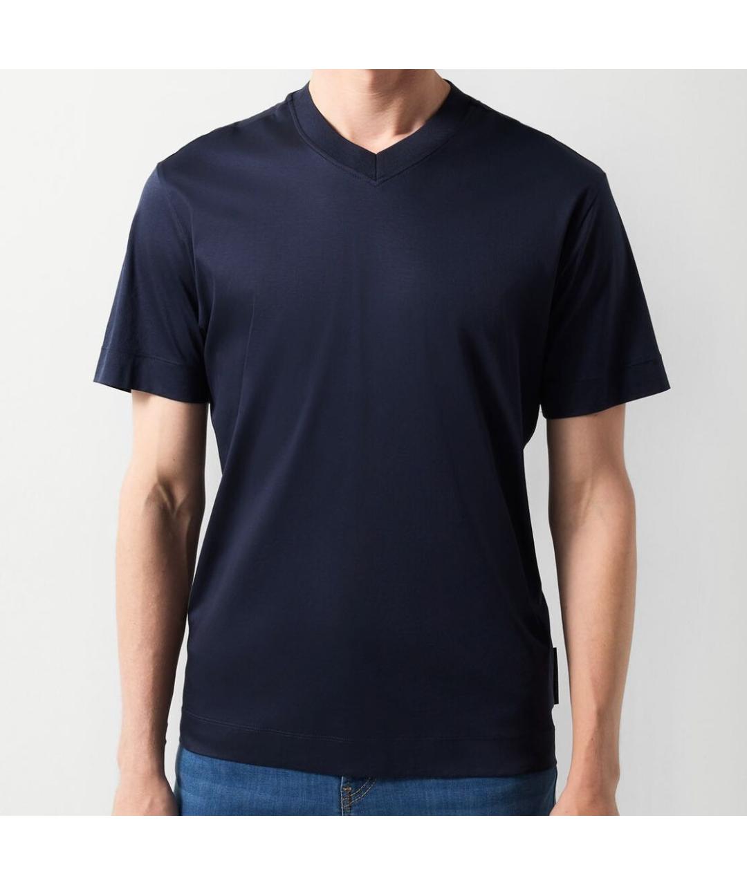 BOGNER Черная хлопковая футболка, фото 6